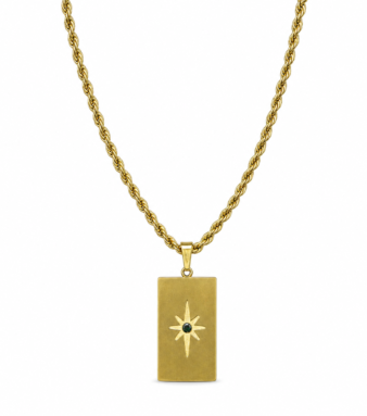 Braided Star Necklace