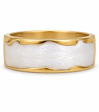 White Pearl Ring
