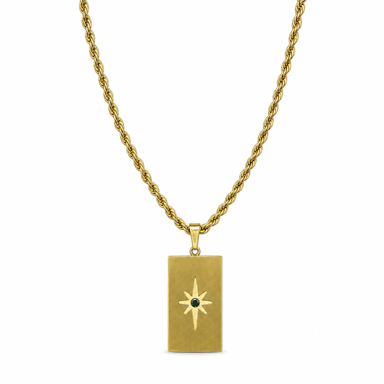 Braided Star Necklace