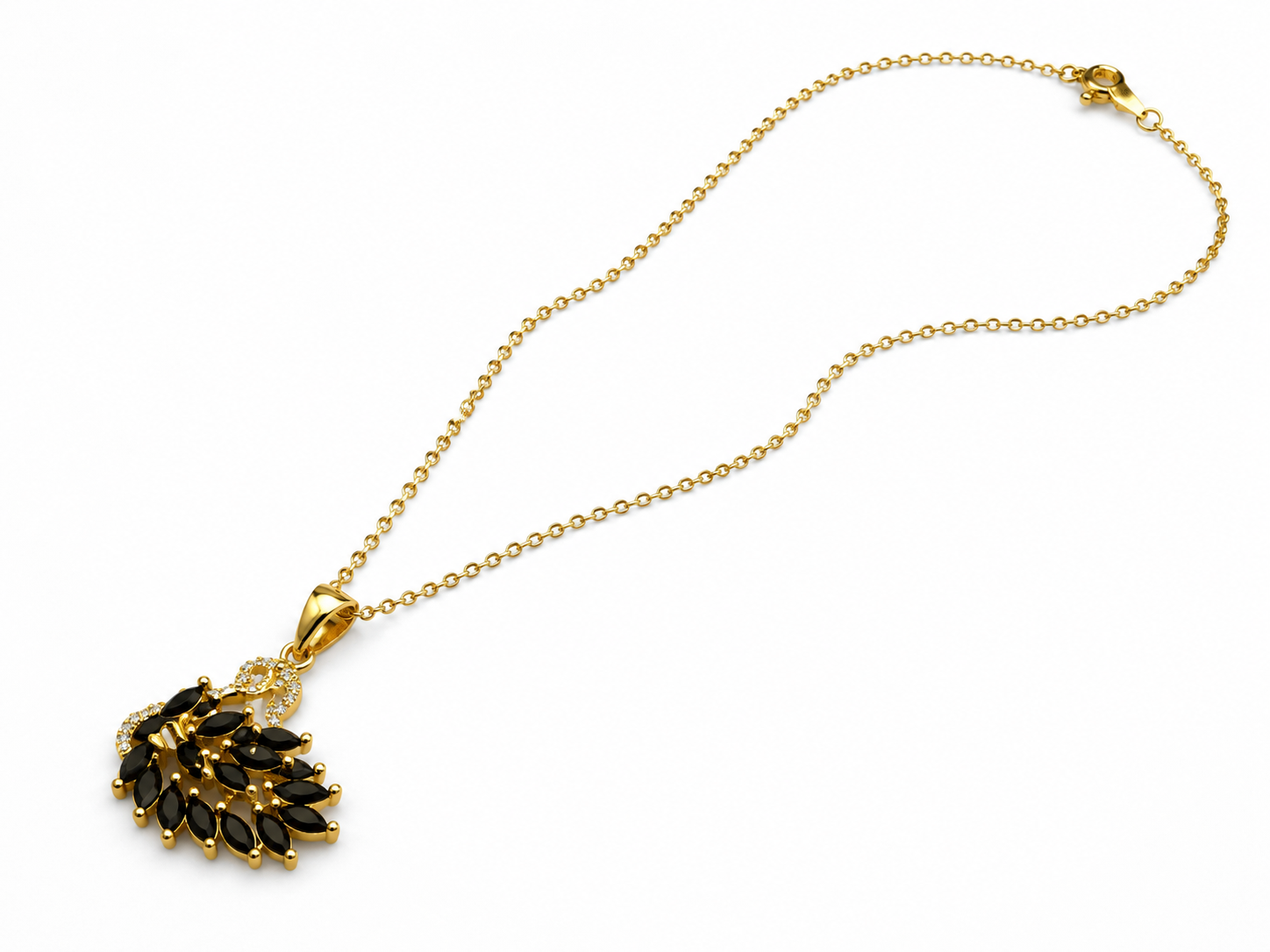 Black Swarovski Necklace