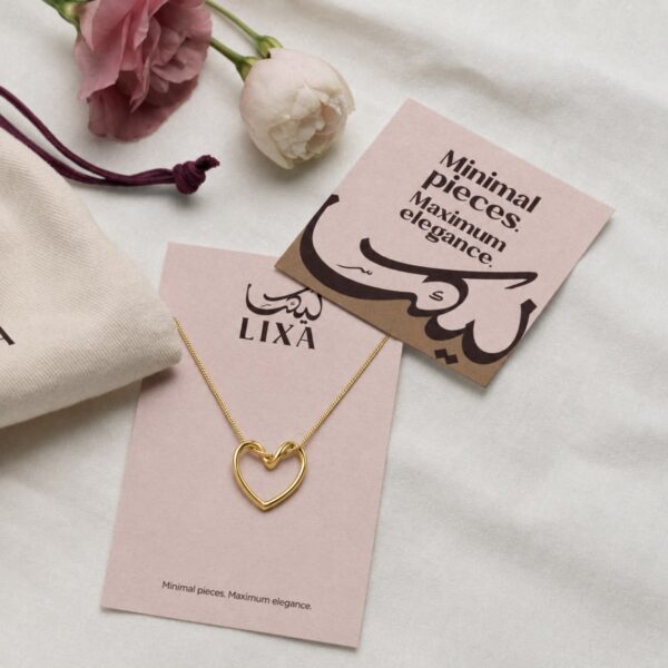 Hollow Heart Necklace